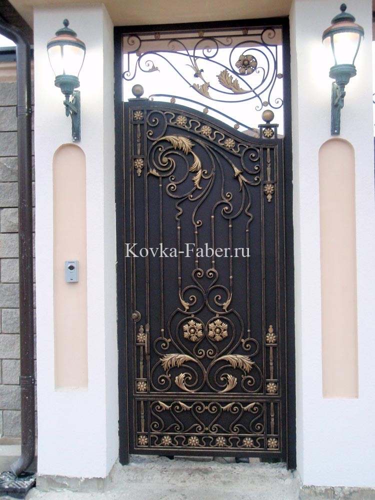 Kupit Kovanaya Kalitka V Stile Barokko So Semnym Dvustoronnim Risunkom Na Kovka Faber